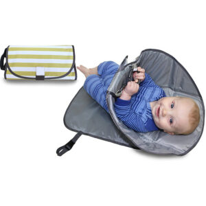 Portable Diaper Changing Pad Clutch for Babies