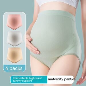 Thin Breathable Cotton Crotch Belly Support Underwear